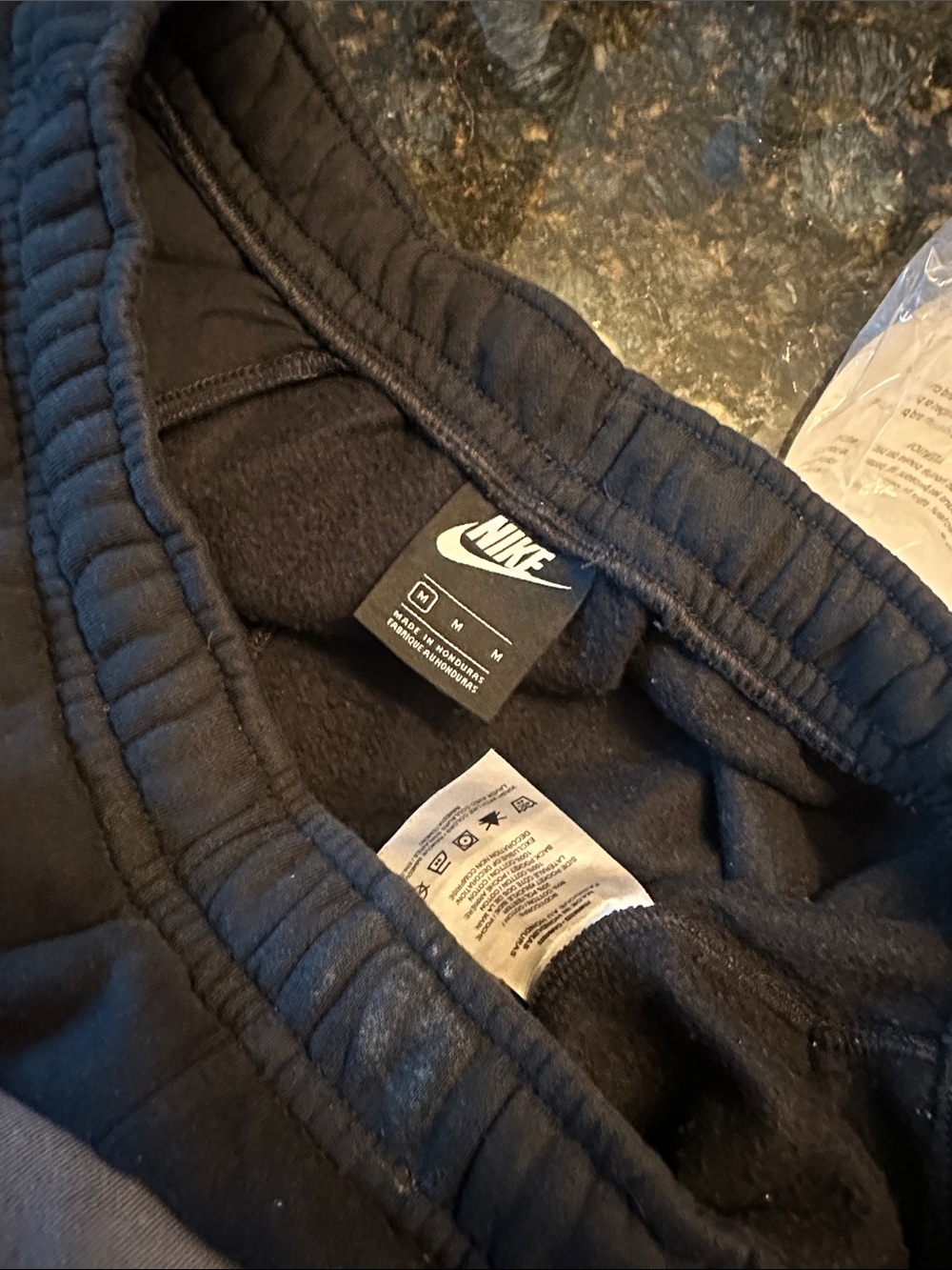 Nike Black Fleece Joggers